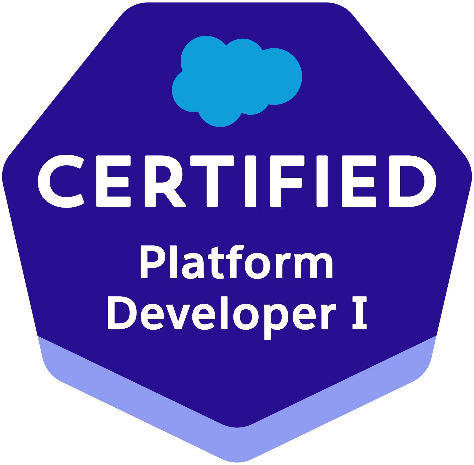 Salesforce Certified Platform Developer I credential badge