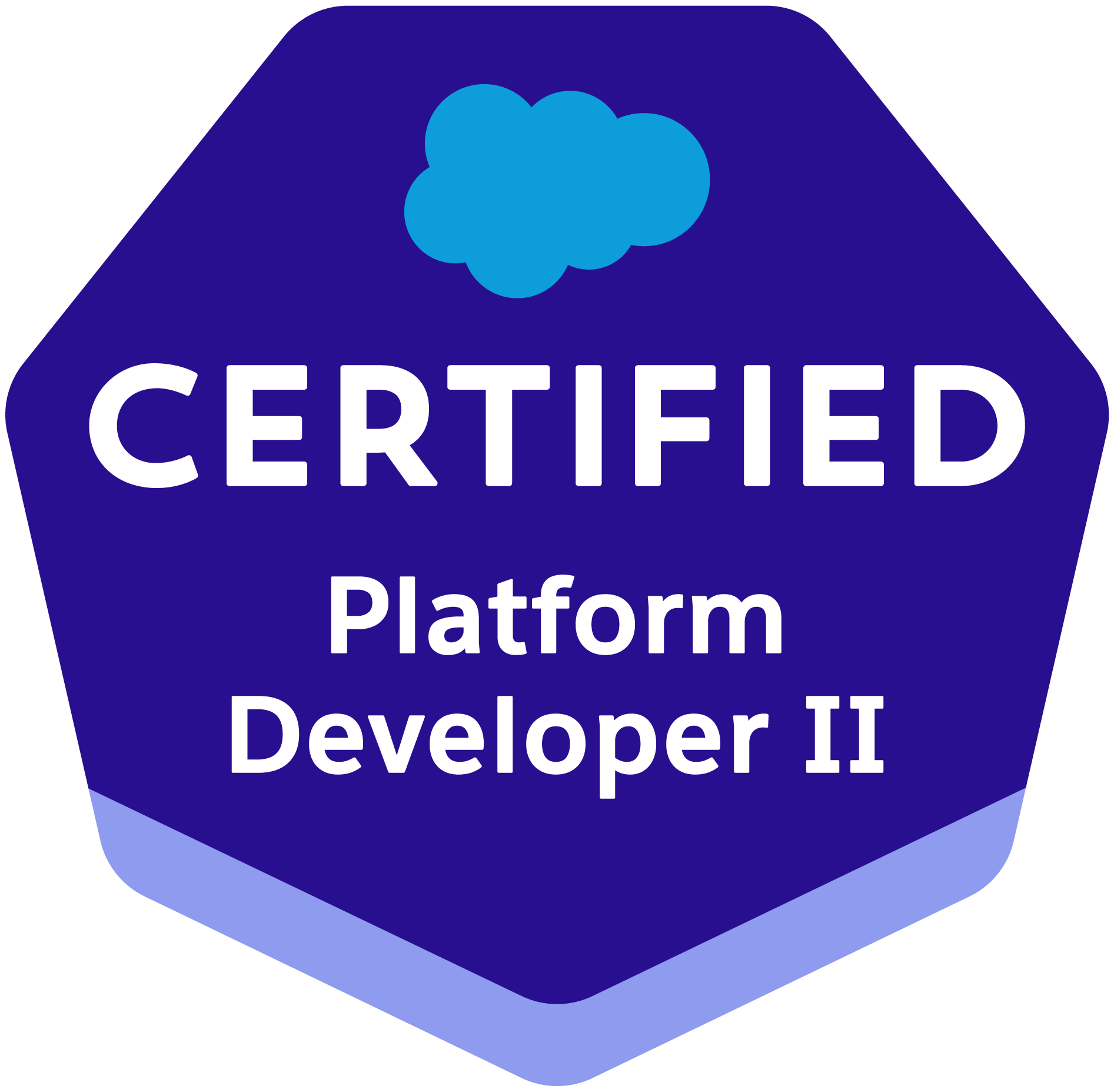 Salesforce Certified Platform Developer II credential badge