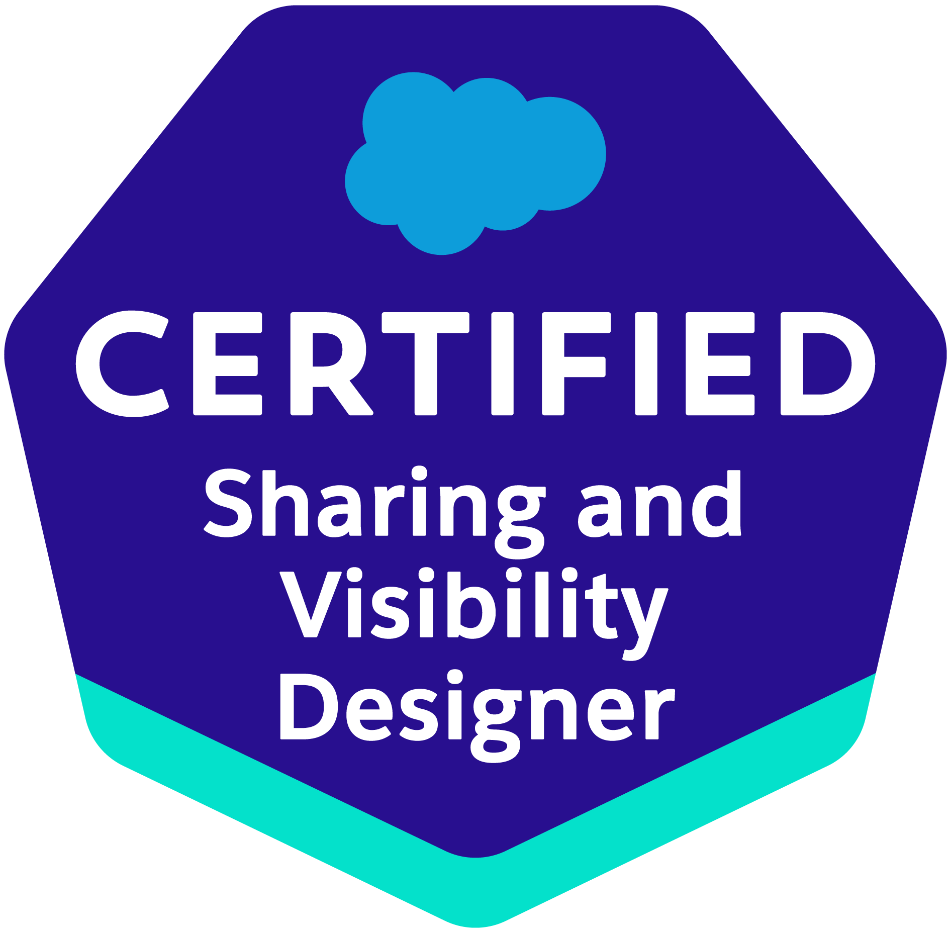 Salesforce Certified Sharing and Visibility Architect credential badge